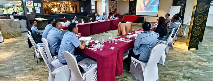 Group of people in conference room